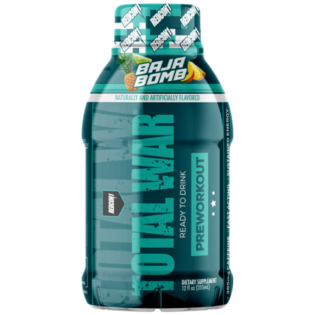 Total War Ready To Drink Pre-Workout bottle front