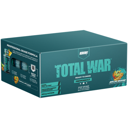 Total War Ready To Drink Pre-Workout Baja Bomb box view 4