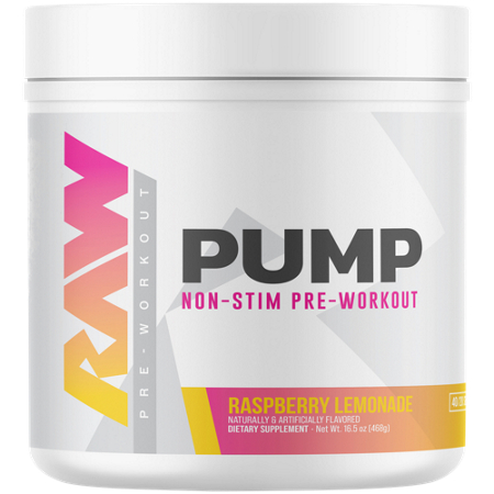 Pump Non-Stim Raspberry Lemonade container front