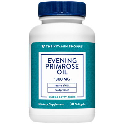 Evening Primrose Oil – 1,300 MG – Cold Pressed – Natural Source of GLA (30 Softgels)