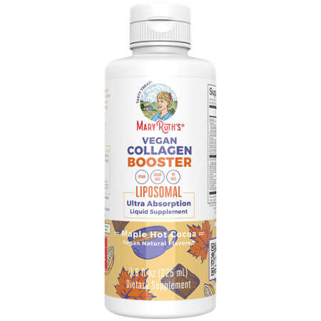 MaryRuth's Vegan Collagen Booster Liposomal Liquid bottle front