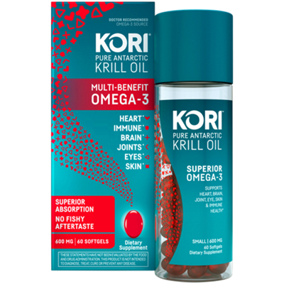 Kori Krill Oil Omega-3 - 600 MG