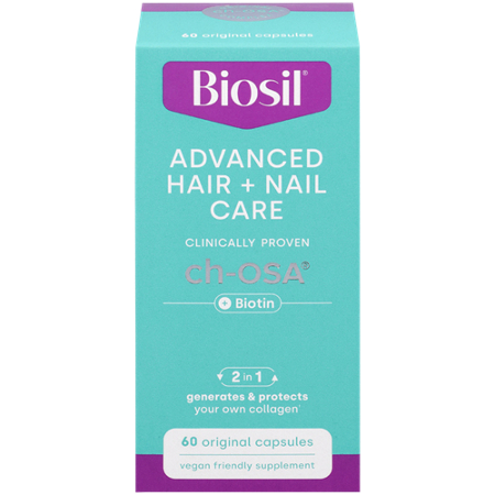 BioSil Advanced Hair and Nail Care box front