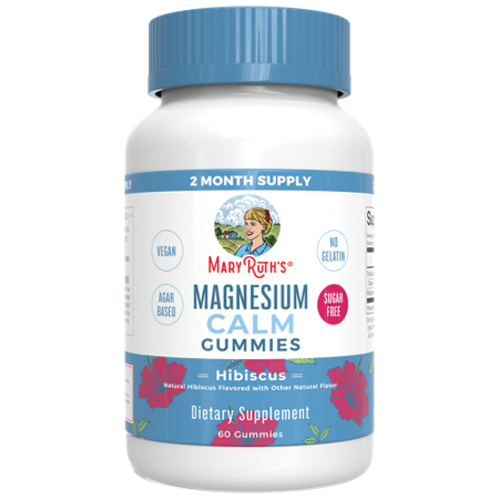 MaryRuth's Magnesium Calm Gummies bottle front
