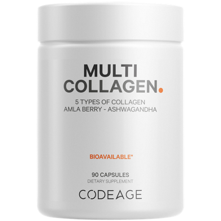 Codeage Multi Collagen Protein capsules front