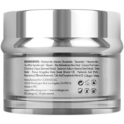 NAD Facial Cream with Resveratrol, Niacinamide, Hyaluronic NAD Facial Cream with Resveratrol, Niacinamide, Hyaluronic