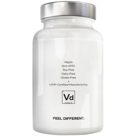 Amen Vitamin D K2 and Zinc bottle view 4