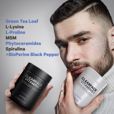 Clearface with Pantothenic Acid & Niacin, Skin Vitamins