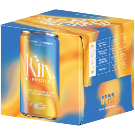 Kin Euphorics Drink Actual Sunshine box view 2