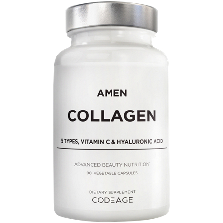 Amen Collagen 90 capsules bottle front