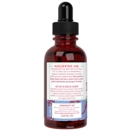 MaryRuth's Organic Sea Moss Liquid Extract bottle view 4