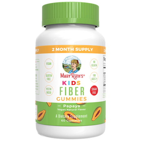 MARYRUTH'S Kids Fiber Gummies bottle front