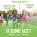 Kids running with text: Sugar-Free Digestive Health