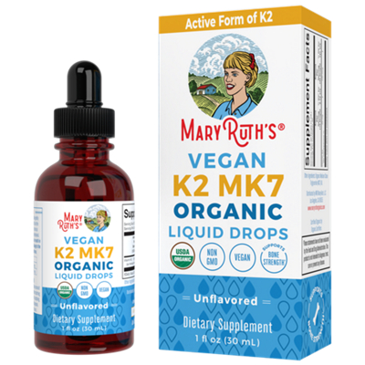 Organic Vegan K2 MK7 Drops - Unflavored