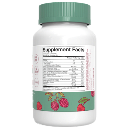 MaryRuth's Organic Women's Multivitamin Gummies bottle view 3