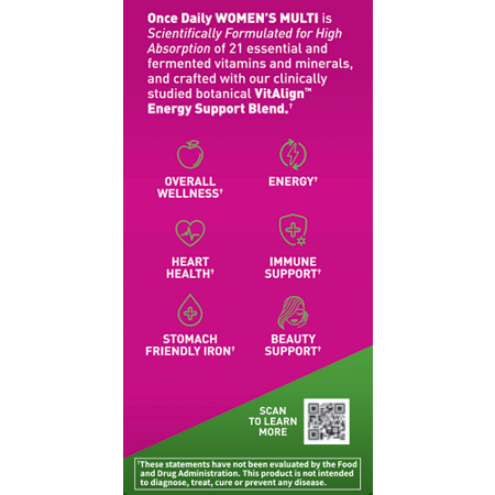 Women's Multivitamin Once Daily Lemon Capsules