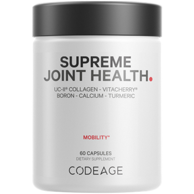 Supreme Joint Health with UC-II® Collagen, VitaCherry® Sport, Turmeric, Bromelain, Boswellia (60 Capsules)