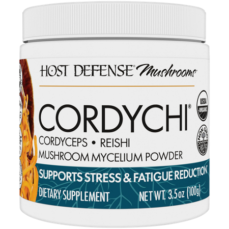 Cordychi Mushroom Powder jar view 2