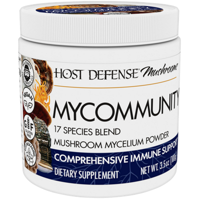 Mycommunity Mushroom Powder - Immune Support - Organic (66 Servings)