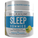 Relaxium Sleep Gummies lemon container front