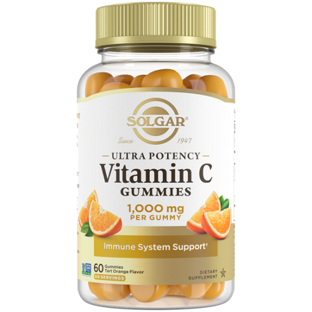 Solgar Vitamin C Gummies 1000 MG bottle front
