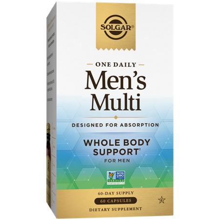 Solgar Men's Multivitamin Whole Body Support box view 5