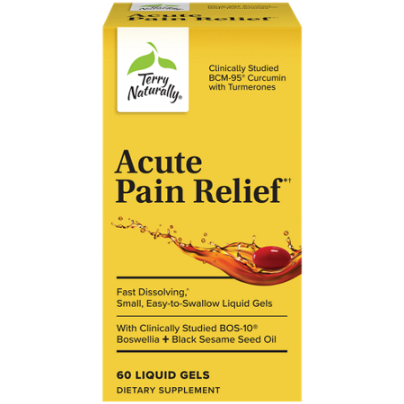Terry Naturally Acute Pain Relief box front