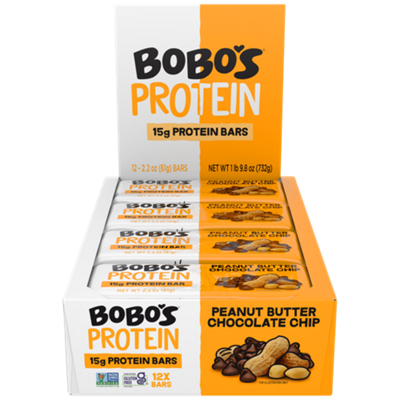 Bobo's Protein Bar - Peanut Butter Chocolate Chip