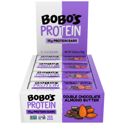 Bobo's Protein Bar - Double Chocolate Almond Butter