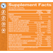 Supplement Facts label for Hair Skin & Nails Gummies