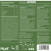 Huel Daily Greens Powder Supplement Facts Label