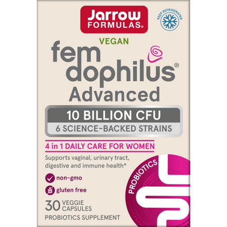 Jarrow Formulas Fem Dophilus Advanced Probiotic box front
