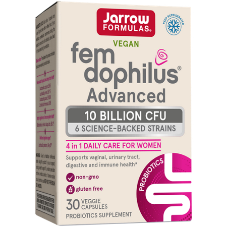 Jarrow Formulas Fem-Dophilus Advanced Probiotic Care for Women box view 2