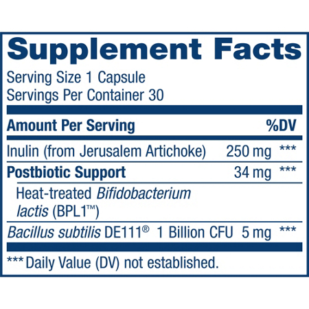 Renew Life Metabolic Boost Capsules Supplement Facts Label