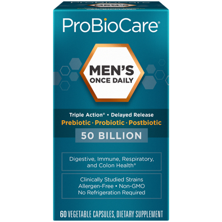 ProBioCare Men's Once Daily Probiotic box view 2