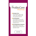 ProBioCare Promise label with allergen-free and acid-resistant benefits listed