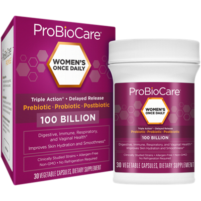 Women’s Once Daily Probiotic – Digestive Health – 100 Billion CFU of Probiotics (30 Capsules)
