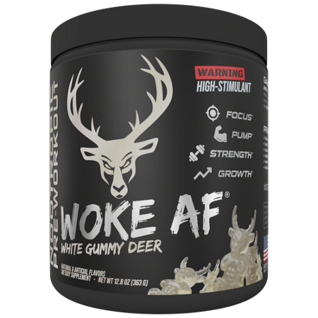 Woke AF High-Stimulant Nootropic Pre-Workout container front
