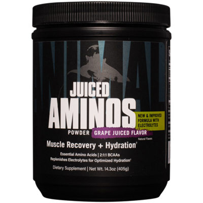 Juiced Aminos Muscle Recovery + Hydration - Grape Juiced (14.3 Oz. / 30 Servings)