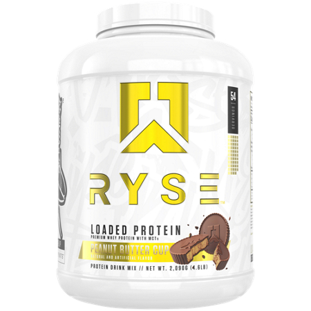 RYSE Loaded Protein Peanut Butter Cup container front