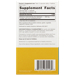 Supplement Facts label for Doctors Preferred Berberine Clinical Grade
