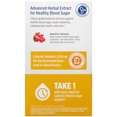 Doctors Preferred Berberine Clinical Grade box view 4