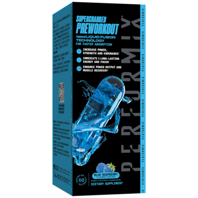 Supercharged Pre-Workout - Blue Raspberry