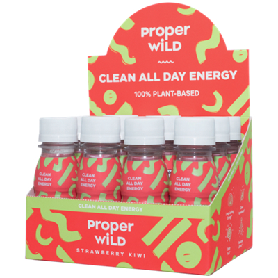 Proper Wild Energy Shot - Strawberry Kiwi