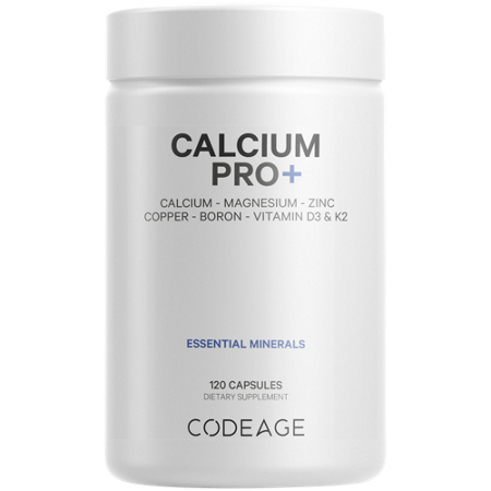 Codeage Calcium Pro Essential Minerals capsules bottle front
