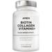 Amen Biotin Collagen Peptides Vitamins Plus bottle front