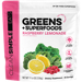 Clean Simple Eats Greens Raspberry Lemonade Powder 30 Servings