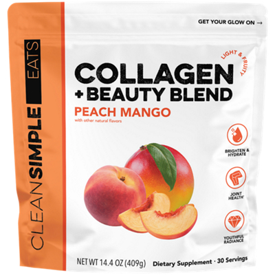 Clean Simple Eats Collagen - Peach Mango