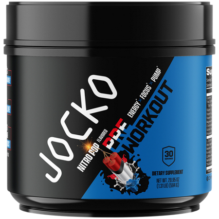JOCKO FUEL Jocko Pre-Workout Powder Nitro Pop container front