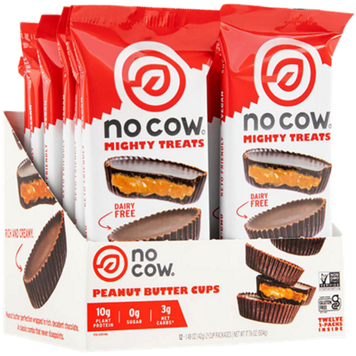 No Cow Peanut Butter Cups - Peanut Butter